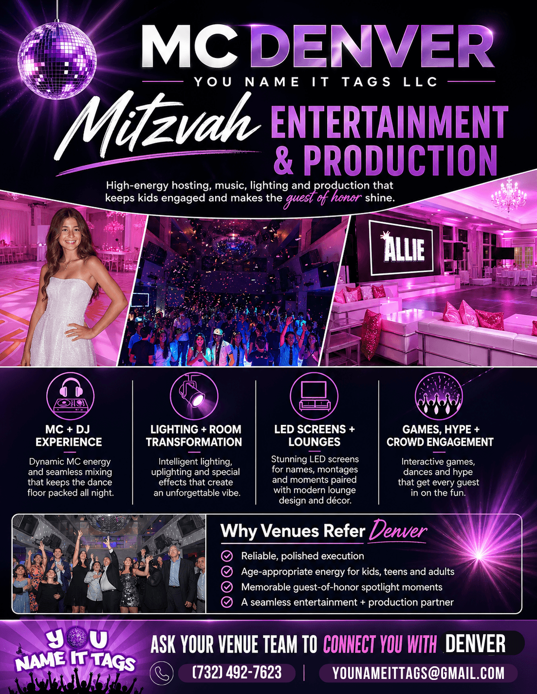 MC Denver — Mitzvah Entertainment & Production